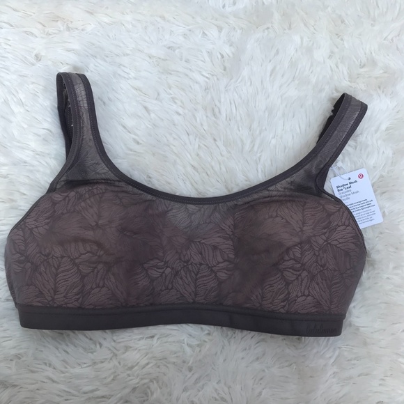lululemon athletica Other - NWT Lululemon Shadow Mesh Bra Leaf